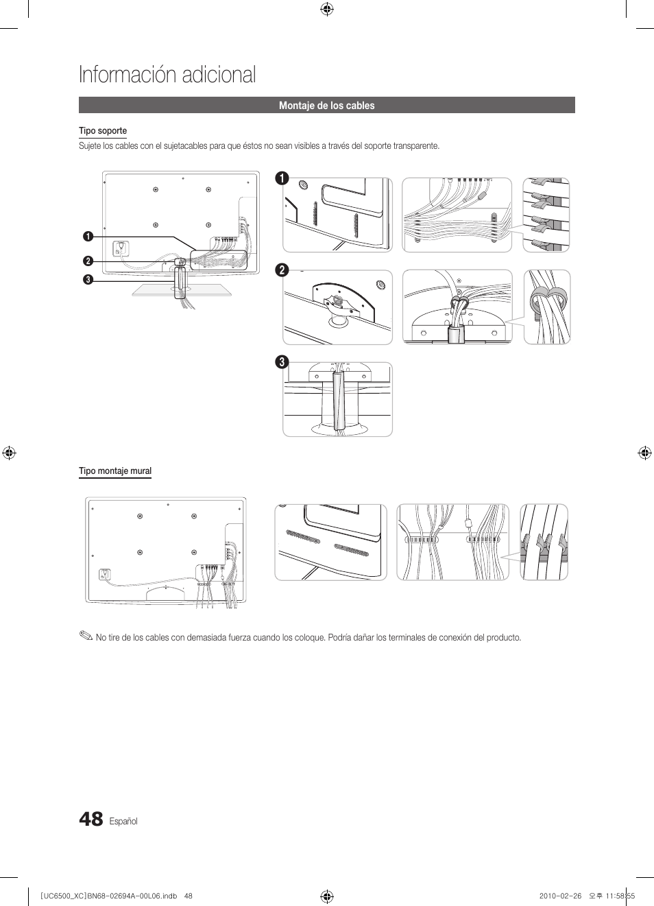 Información adicional | Samsung UE32C6500UW User Manual | Page 164 / 350