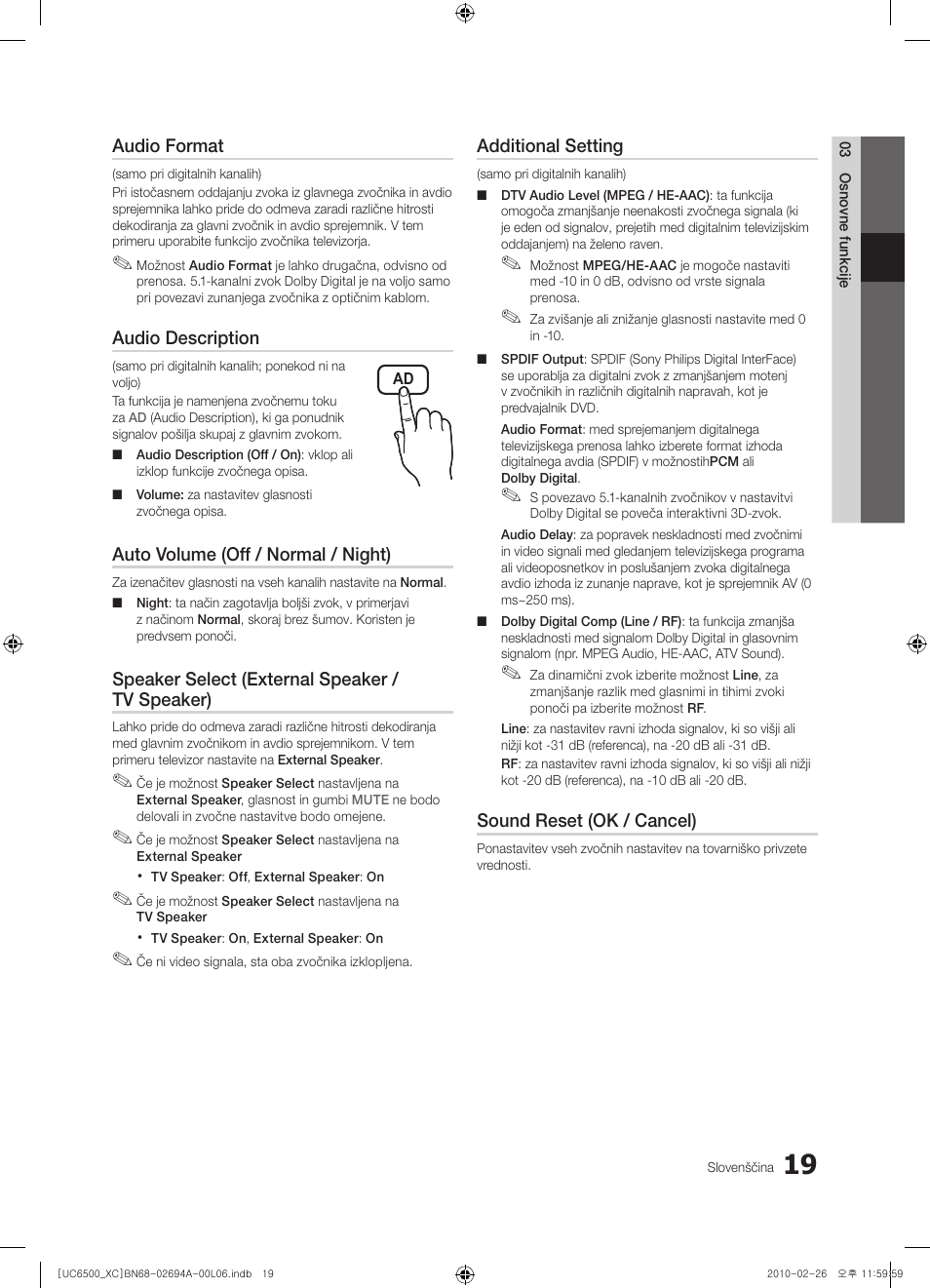 Samsung UE32C6500UW User Manual | Page 251 / 350