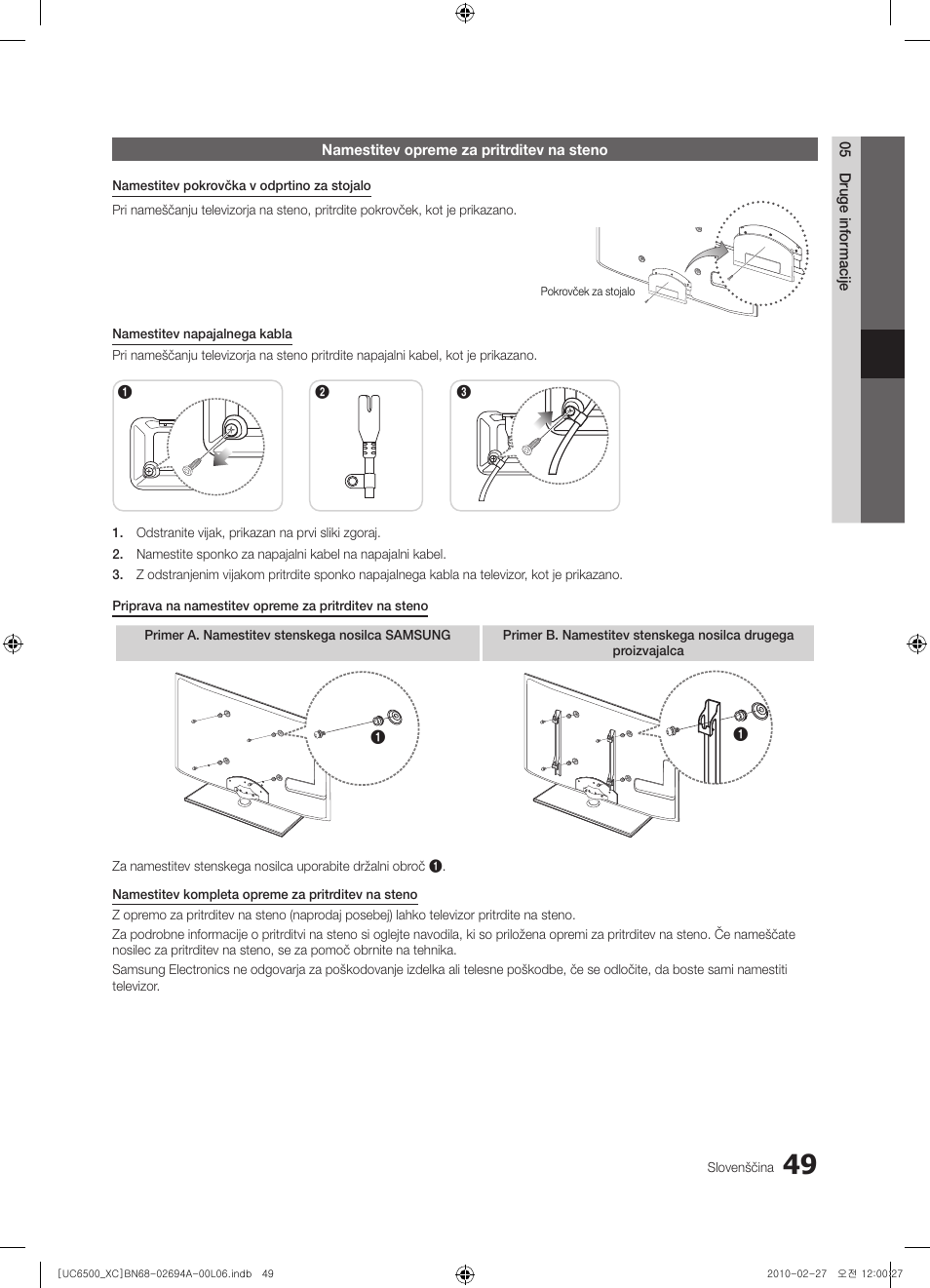 Samsung UE32C6500UW User Manual | Page 281 / 350