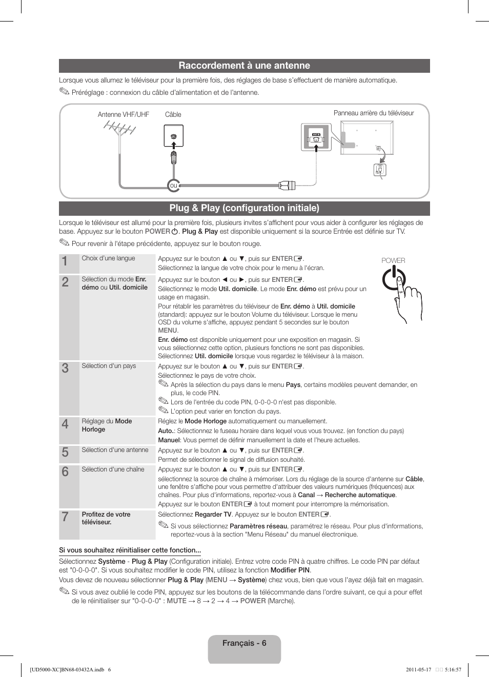 Samsung UE40D5000PW User Manual | Page 24 / 73