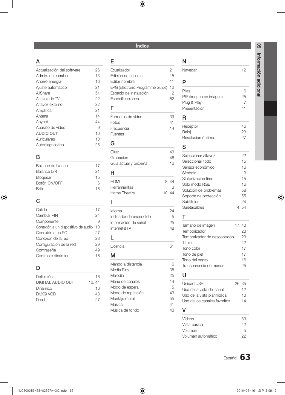 Samsung UE40C8000XW User Manual | Page 189 / 379