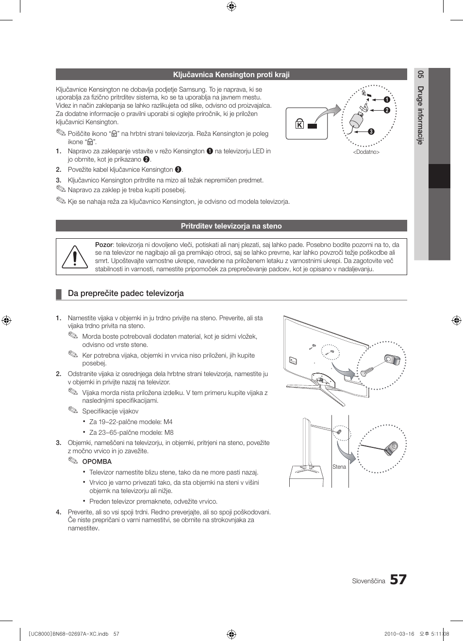 Samsung UE40C8000XW User Manual | Page 309 / 379