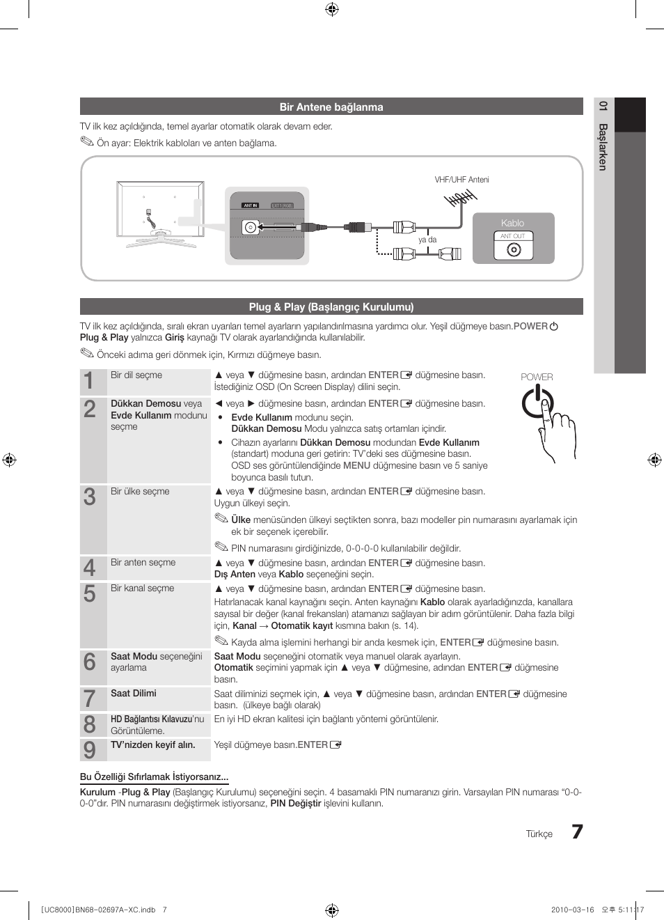 Samsung UE40C8000XW User Manual | Page 322 / 379