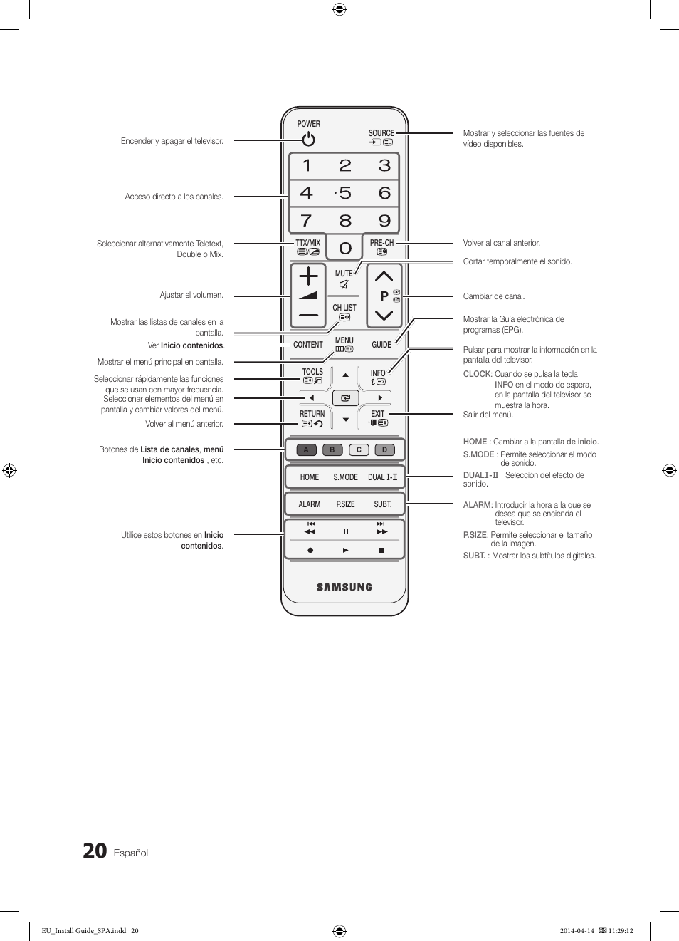 Samsung HG32EC675AB User Manual | Page 20 / 57