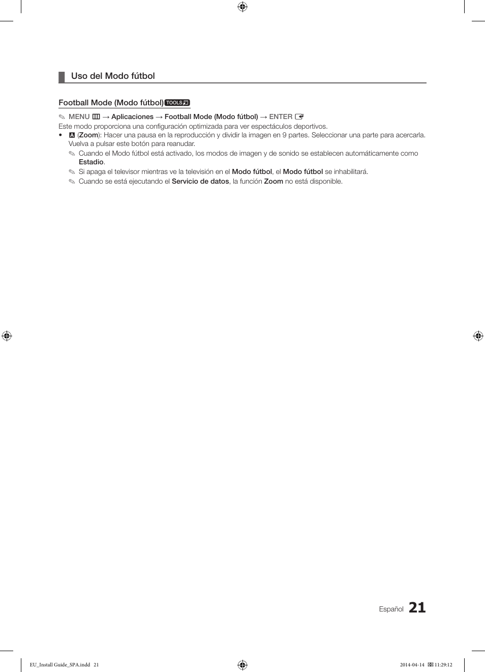 Samsung HG32EC675AB User Manual | Page 21 / 57
