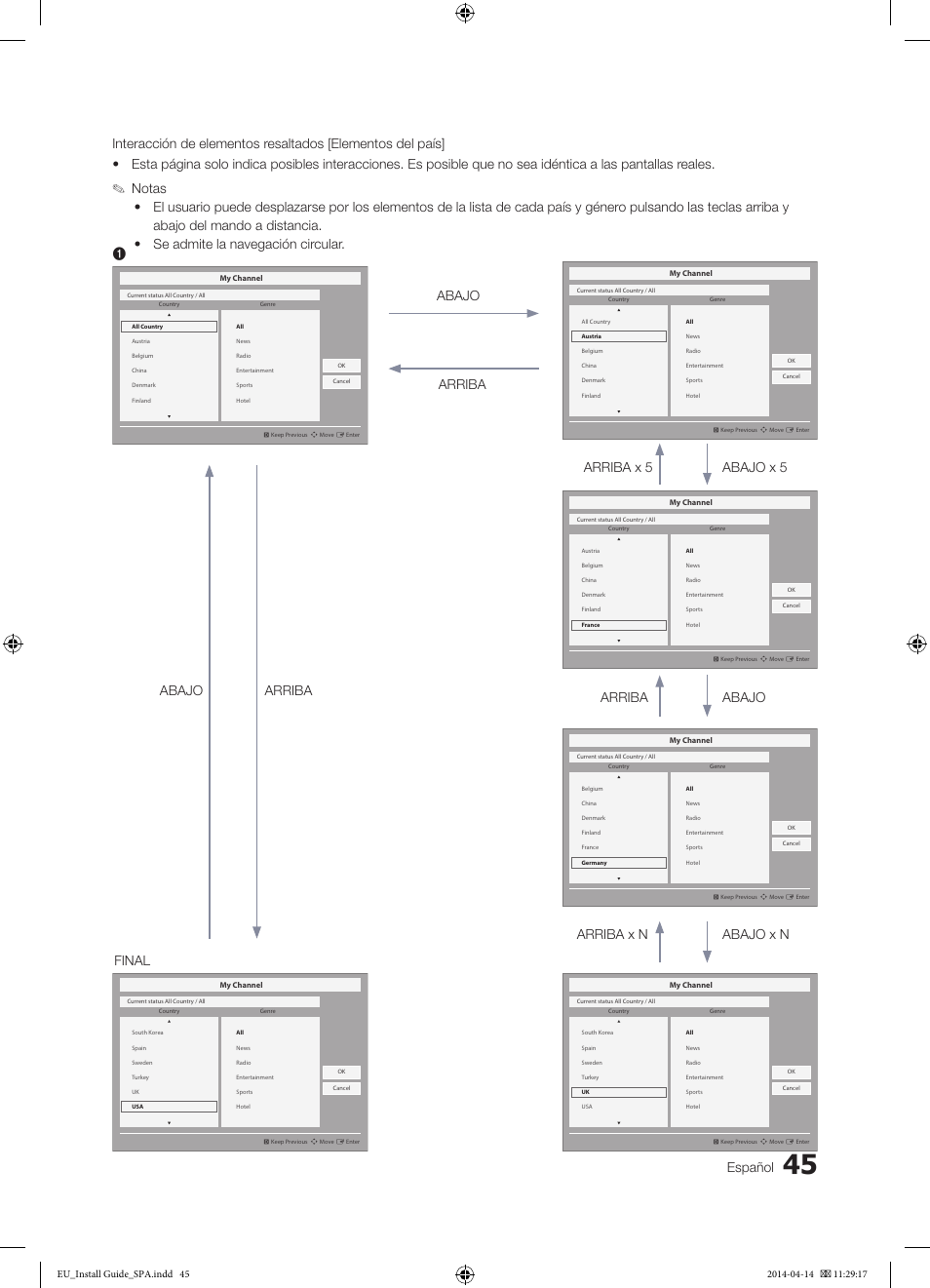Samsung HG32EC675AB User Manual | Page 45 / 57