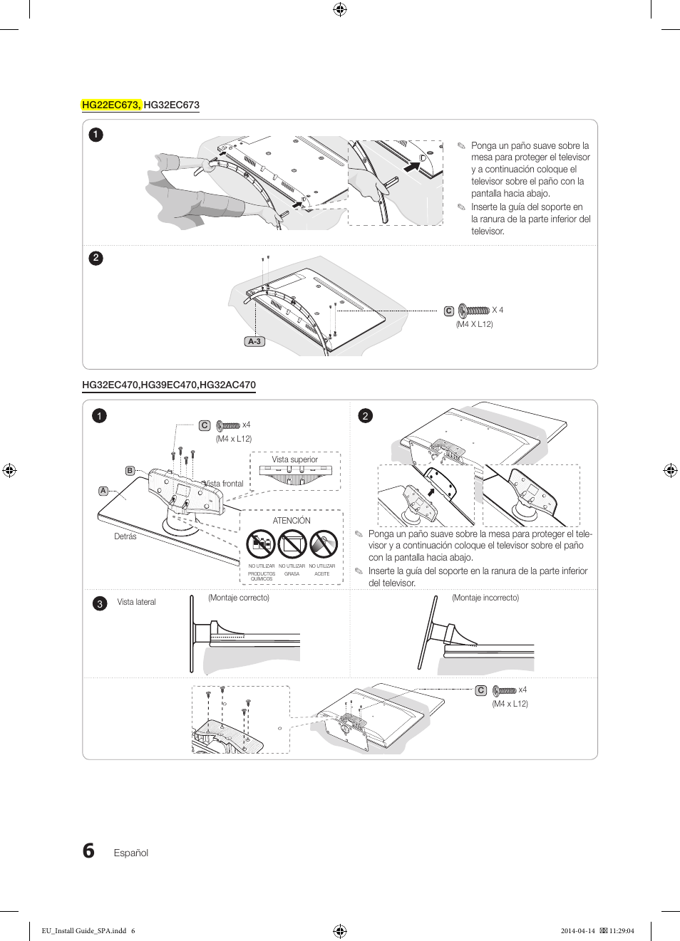 Samsung HG32EC675AB User Manual | Page 6 / 57