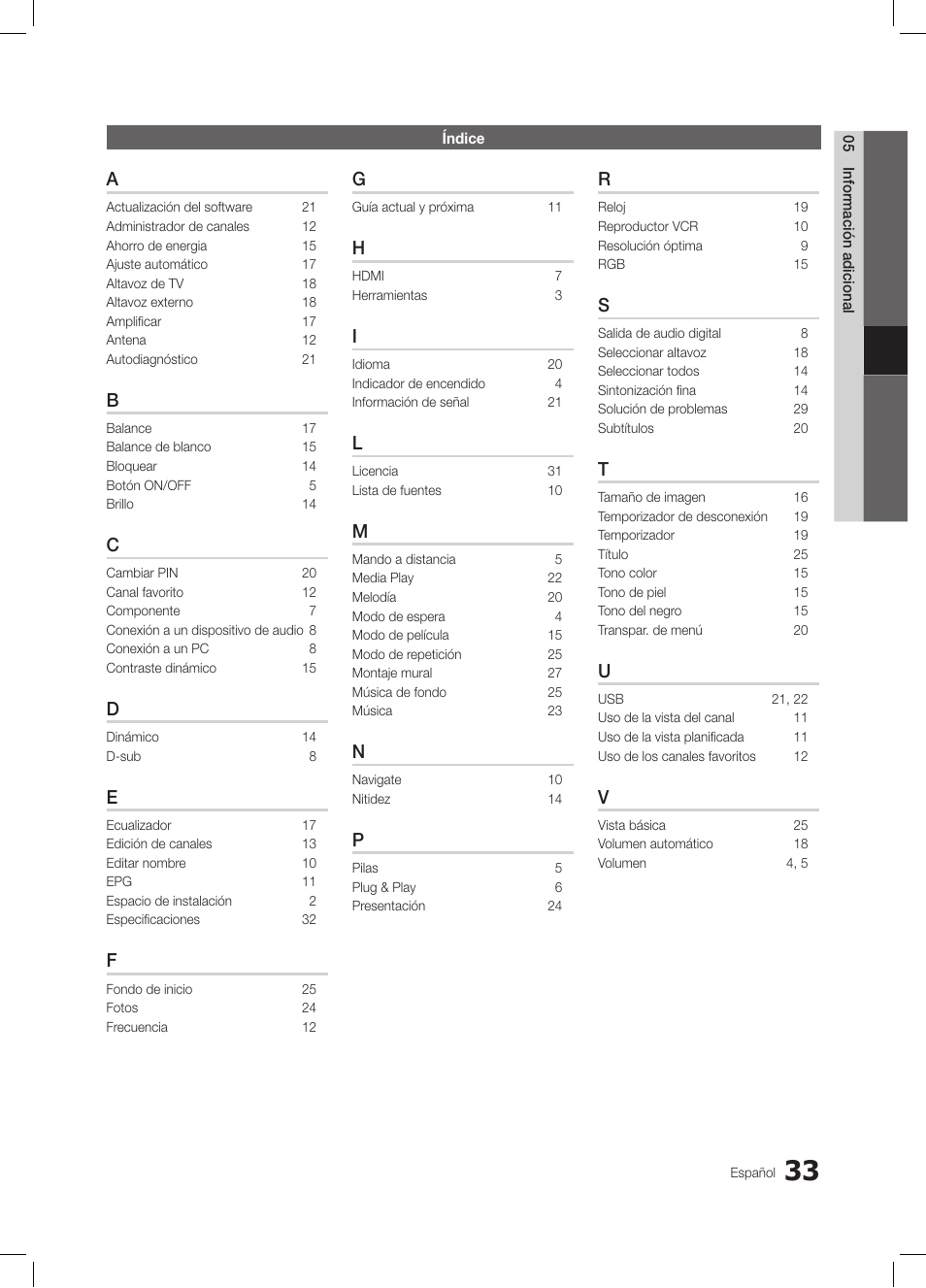 Samsung LE26C350D1W User Manual | Page 100 / 201