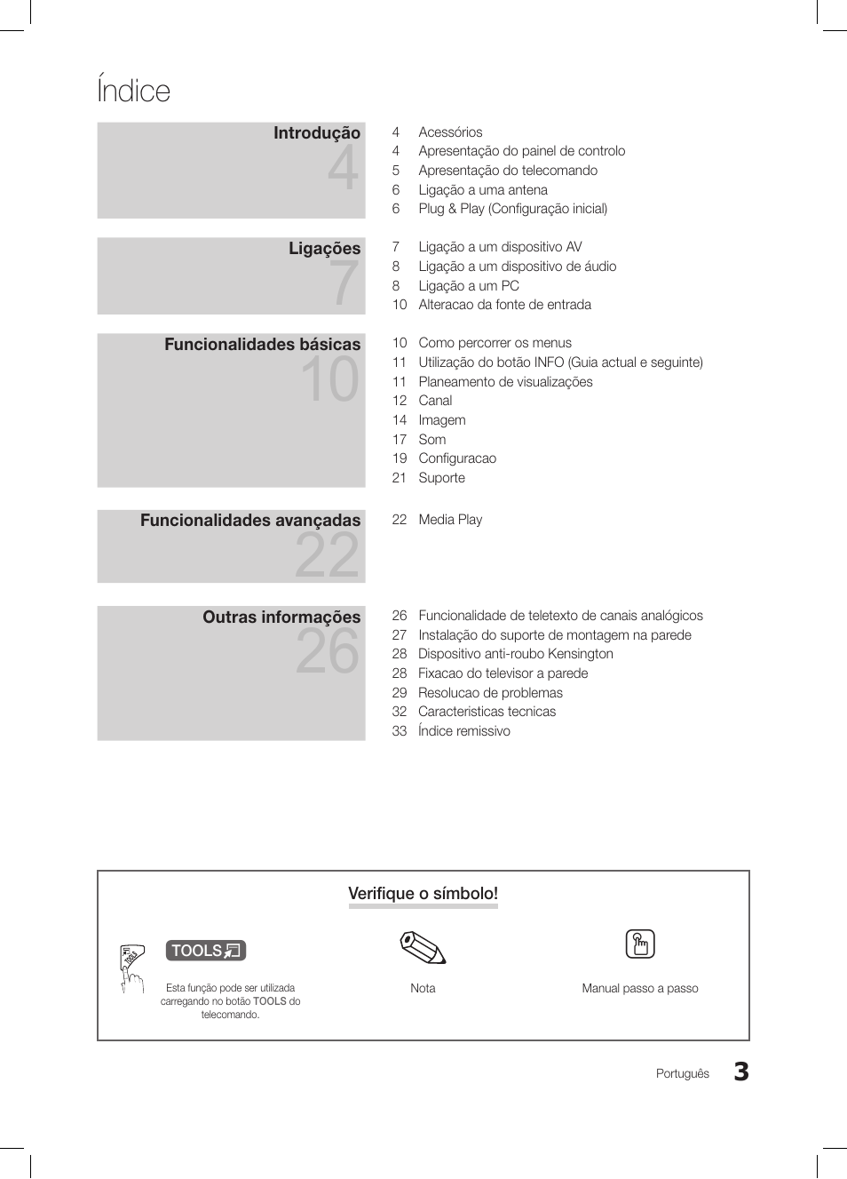 Índice | Samsung LE26C350D1W User Manual | Page 103 / 201