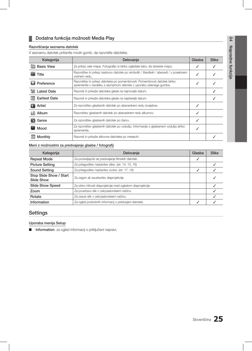 Settings | Samsung LE26C350D1W User Manual | Page 158 / 201