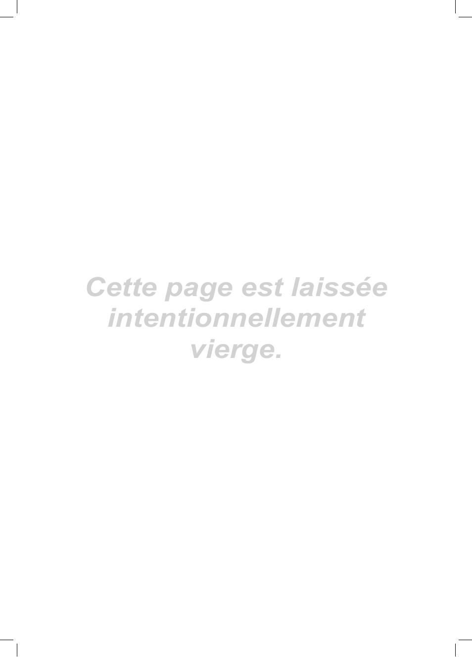 Cette page est laissée intentionnellement vierge | Samsung LE26C350D1W User Manual | Page 68 / 201