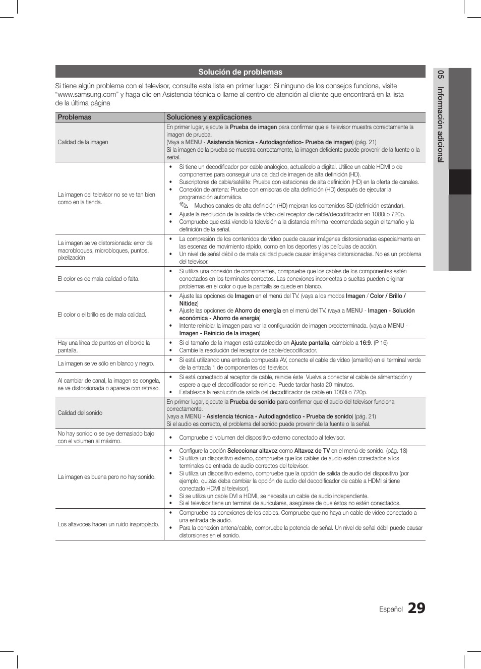 Samsung LE26C350D1W User Manual | Page 96 / 201