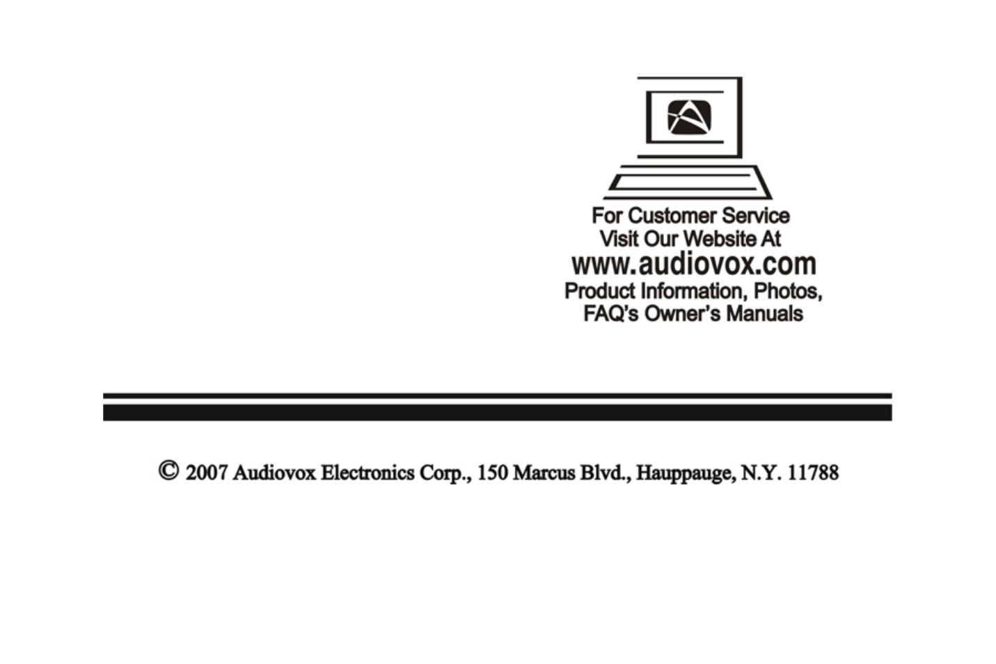 Audiovox ACA200 User Manual | Page 18 / 18