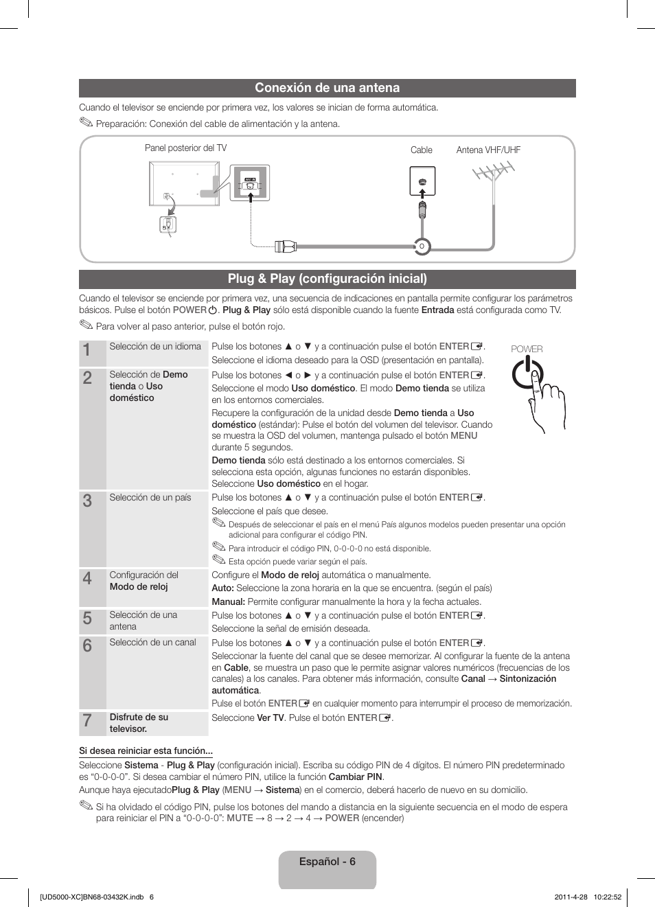 Samsung UE27D5010NW User Manual | Page 38 / 66