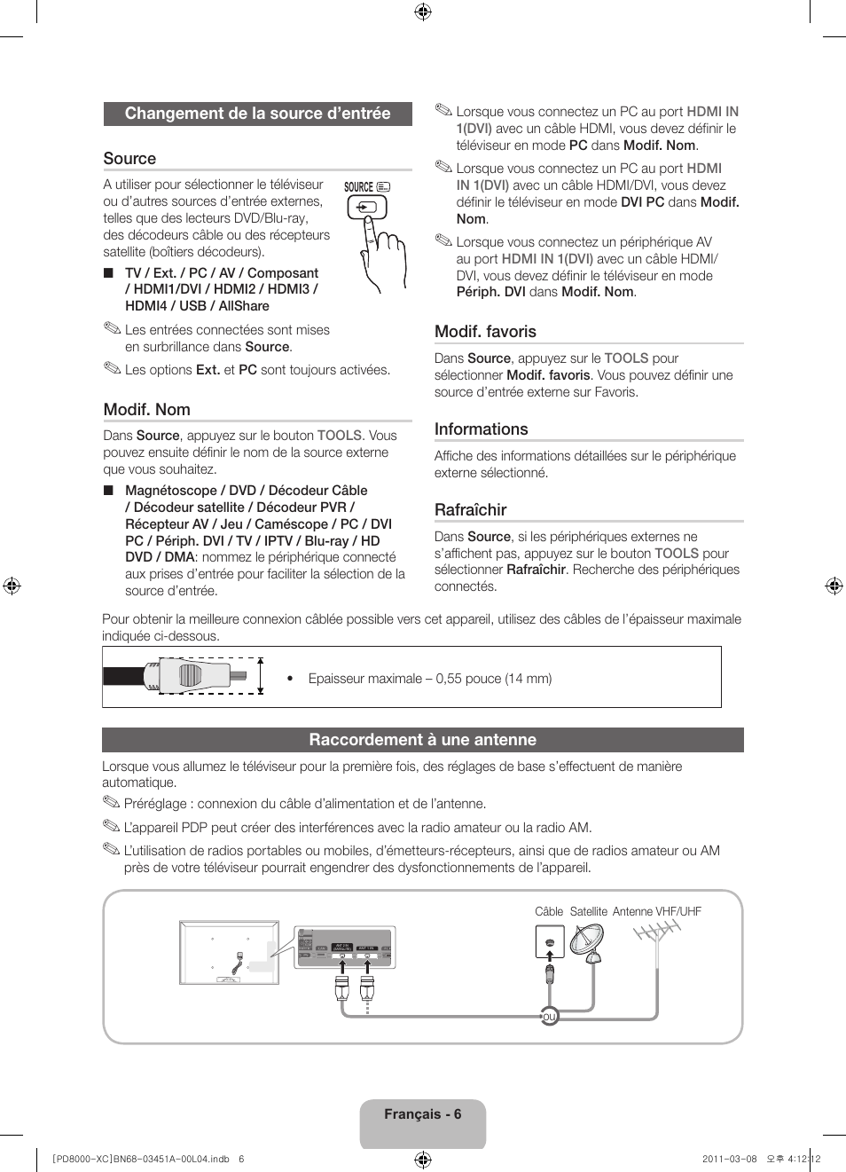 Samsung PS51D8000FS User Manual | Page 26 / 78
