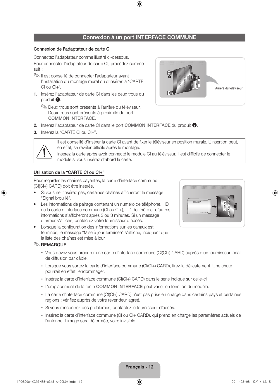 Samsung PS51D8000FS User Manual | Page 32 / 78