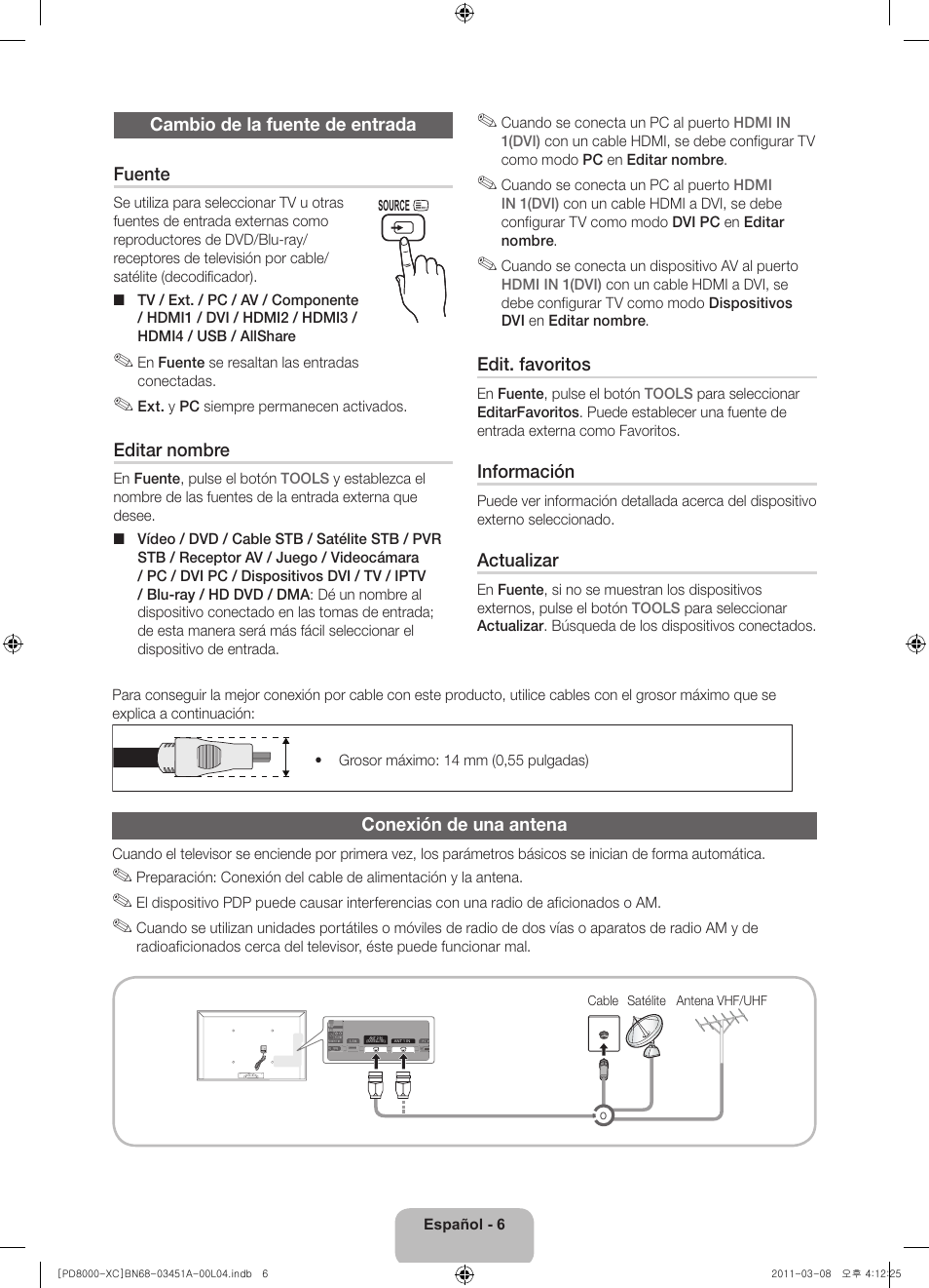 Samsung PS51D8000FS User Manual | Page 46 / 78