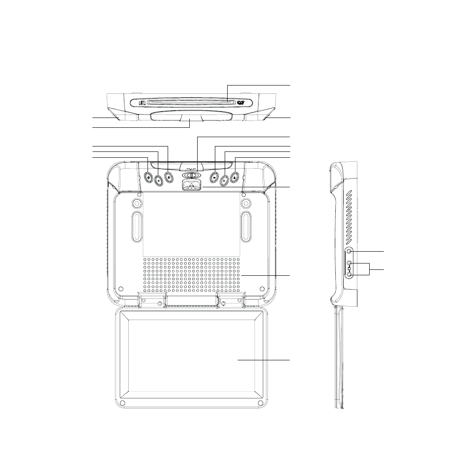 Controls and indicators diagram, Mmd85 | Audiovox MMD85 User Manual | Page 4 / 27