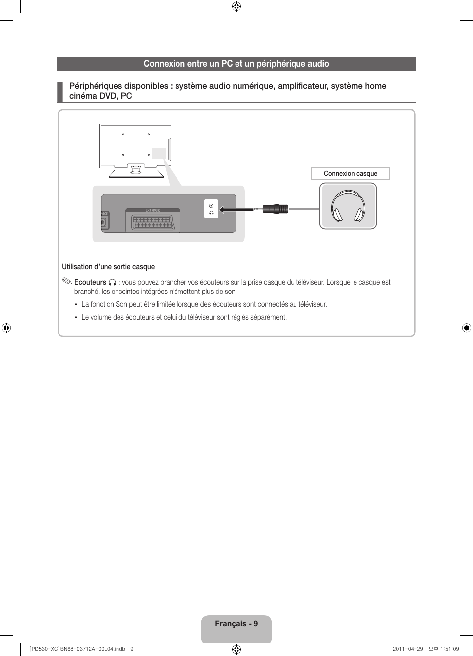 Samsung PS59D530A5W User Manual | Page 25 / 66