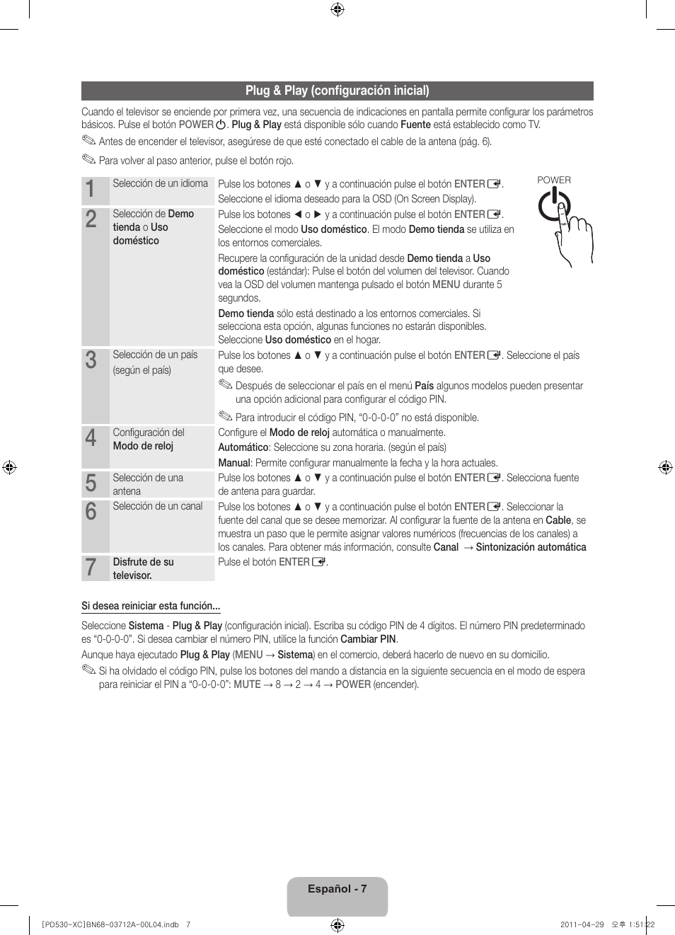 Samsung PS59D530A5W User Manual | Page 39 / 66