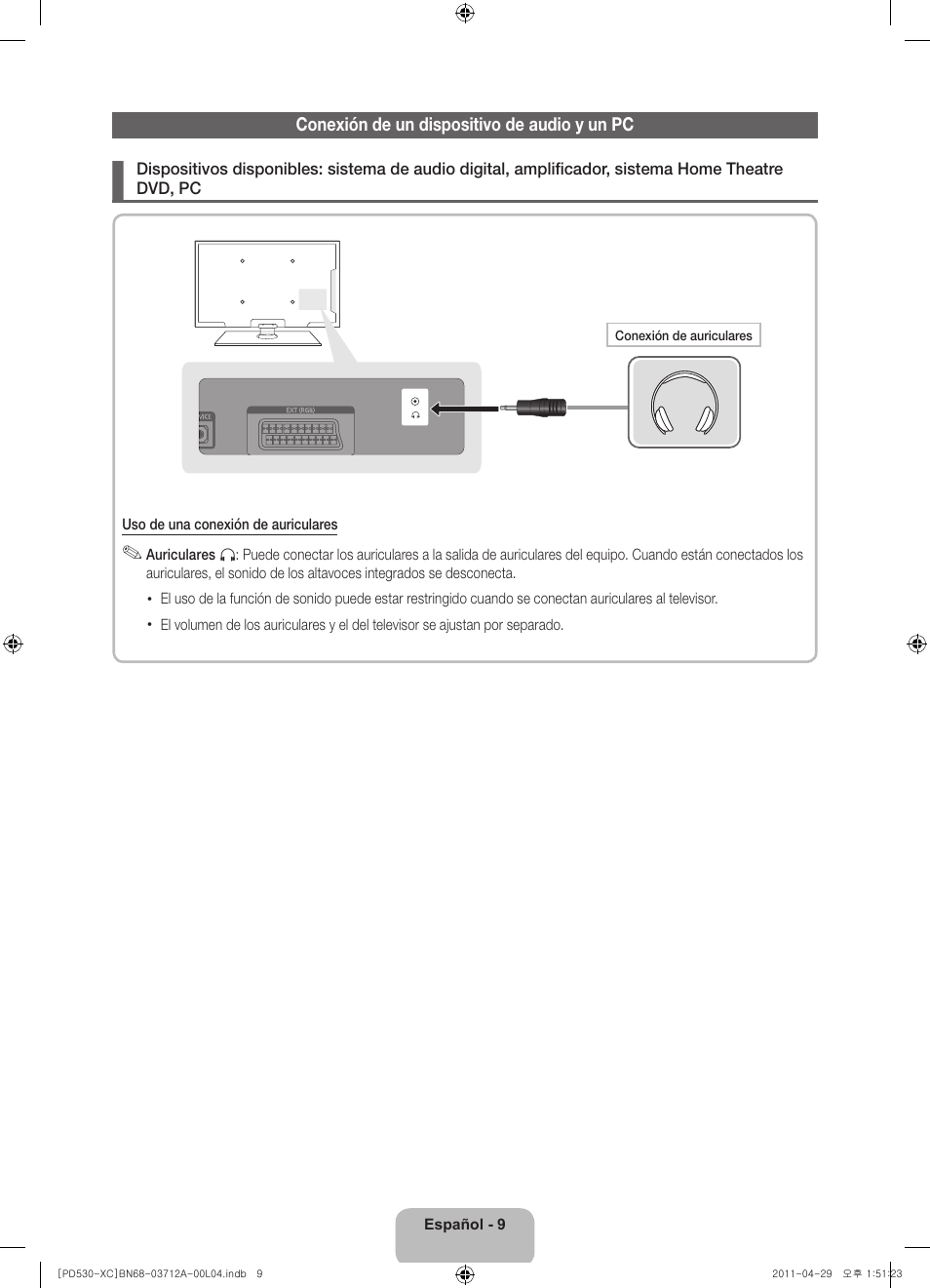 Samsung PS59D530A5W User Manual | Page 41 / 66