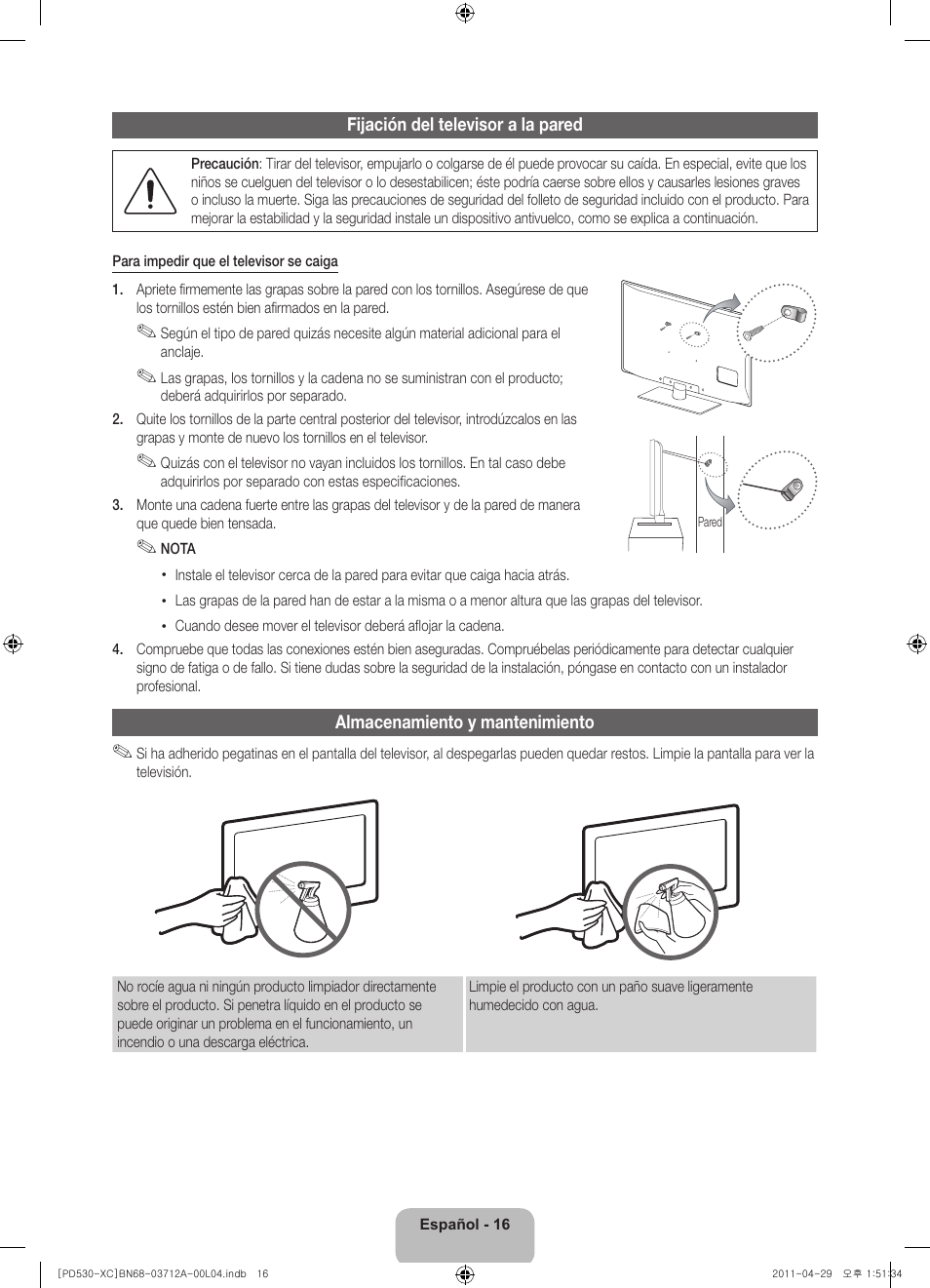 Samsung PS59D530A5W User Manual | Page 48 / 66