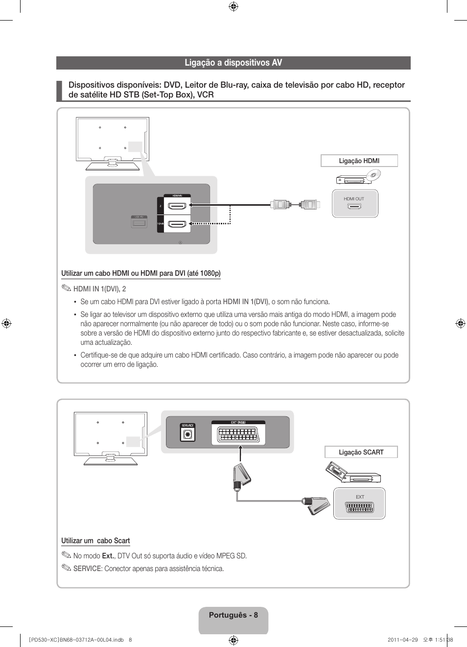 Samsung PS59D530A5W User Manual | Page 56 / 66