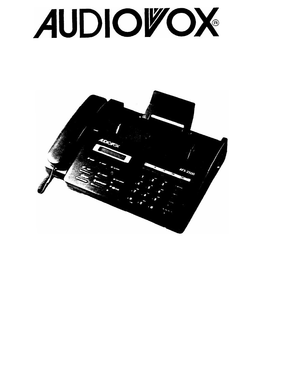 Audiovox afx-35 User Manual | 32 pages