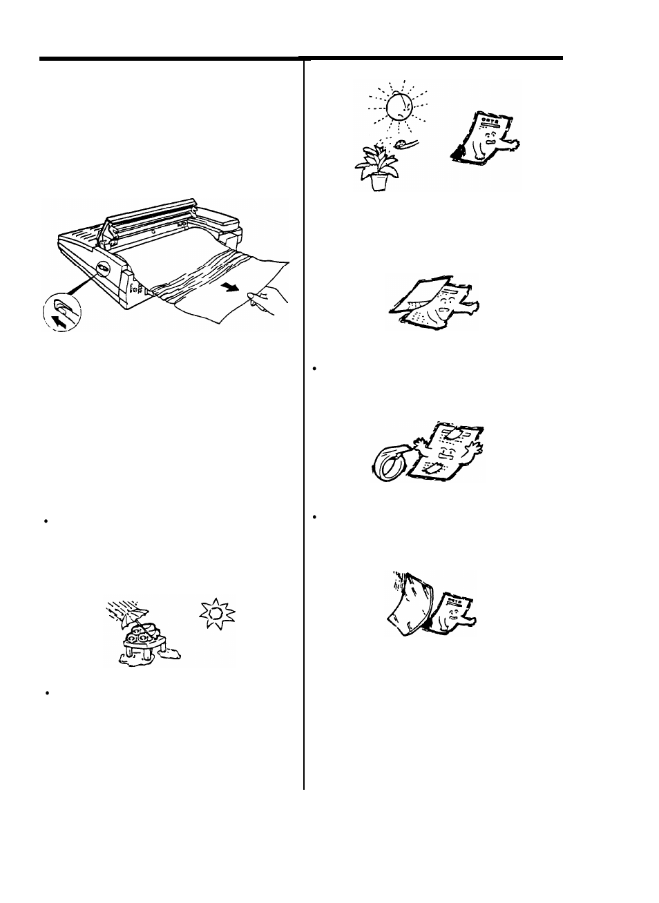 Receiving facts, Important, Clearing paper jams | Fax paper storage | Audiovox afx-35 User Manual | Page 19 / 32