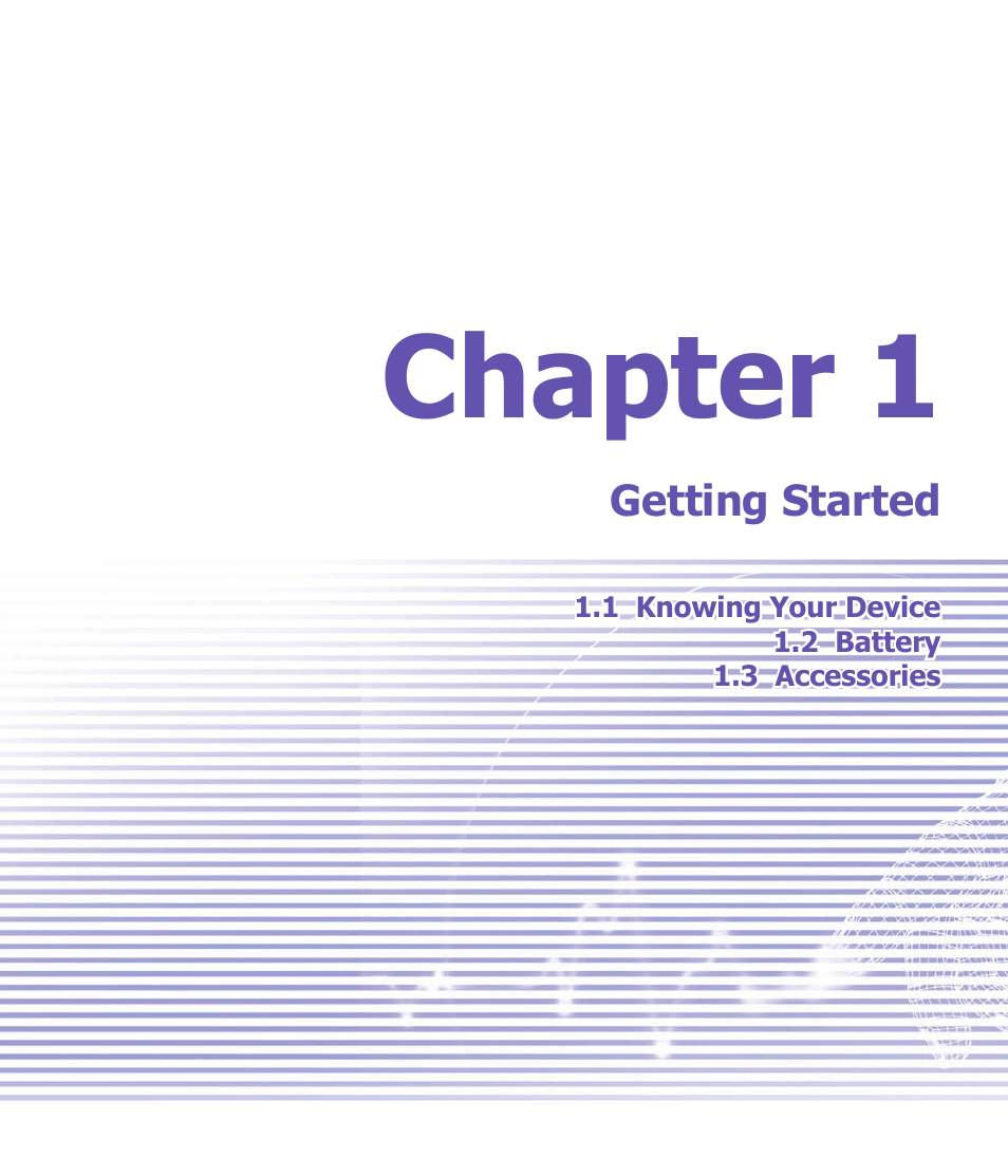 Chapter 1 | Audiovox PPC-6600 User Manual | Page 12 / 167