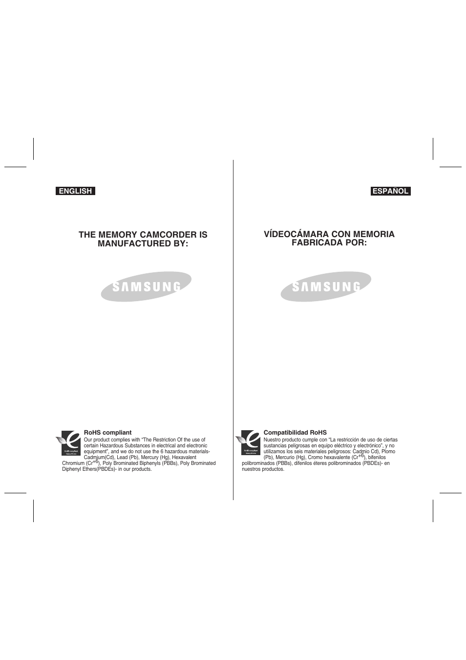 Samsung VP-MM11S User Manual | 139 pages