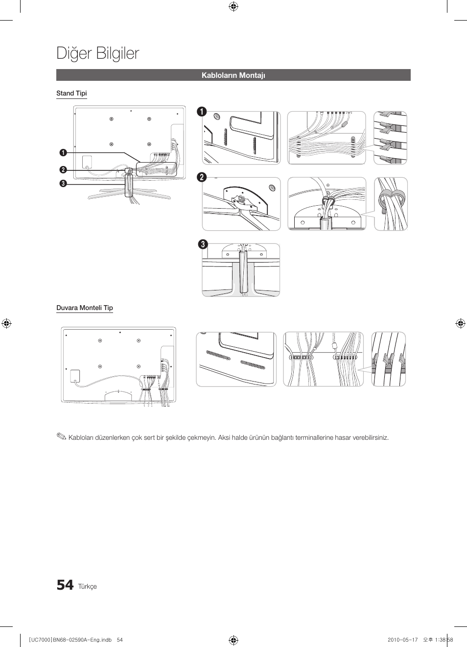 Diğer bilgiler | Samsung UE40C7000WW User Manual | Page 364 / 374