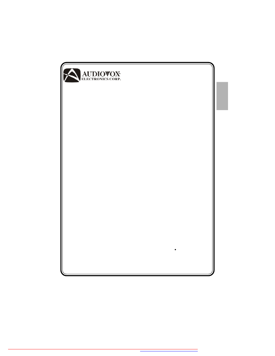 90 day limited warranty | Audiovox D7104 User Manual | Page 33 / 33