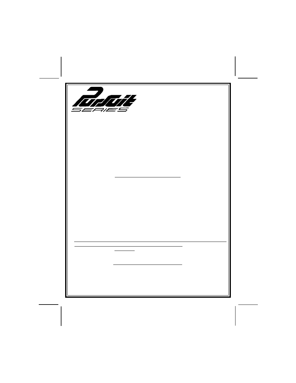 Audiovox PRO 2032 User Manual | 8 pages