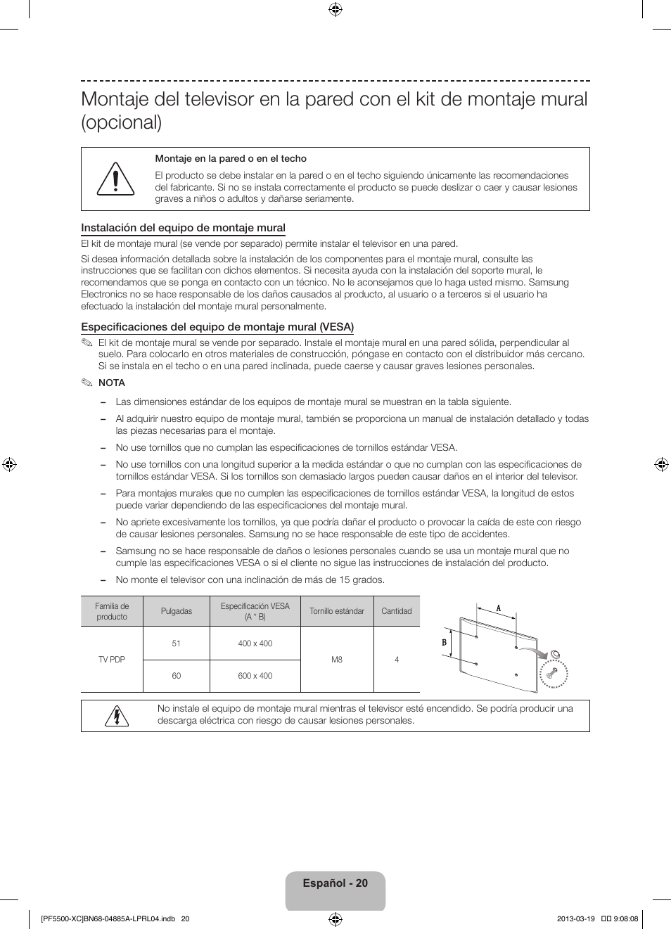 Samsung PS51F5500AW User Manual | Page 68 / 97