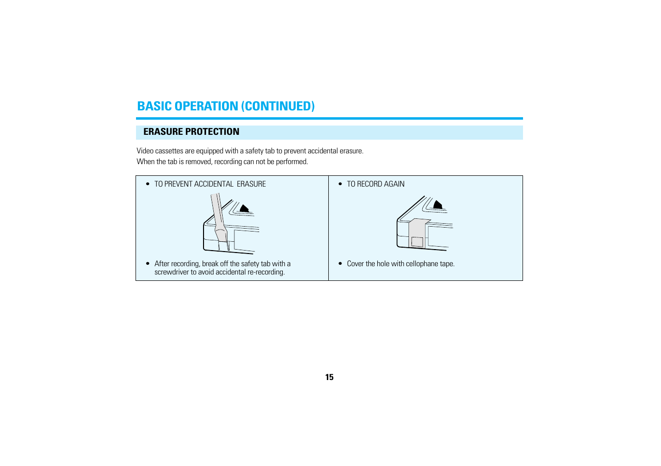 Basic operation (continued) | Audiovox AVP-7200A User Manual | Page 18 / 30