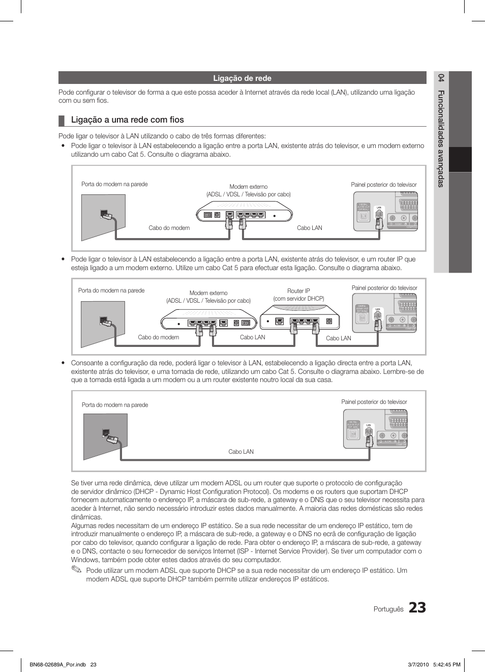 Samsung LE46C630K1W User Manual | Page 170 / 296