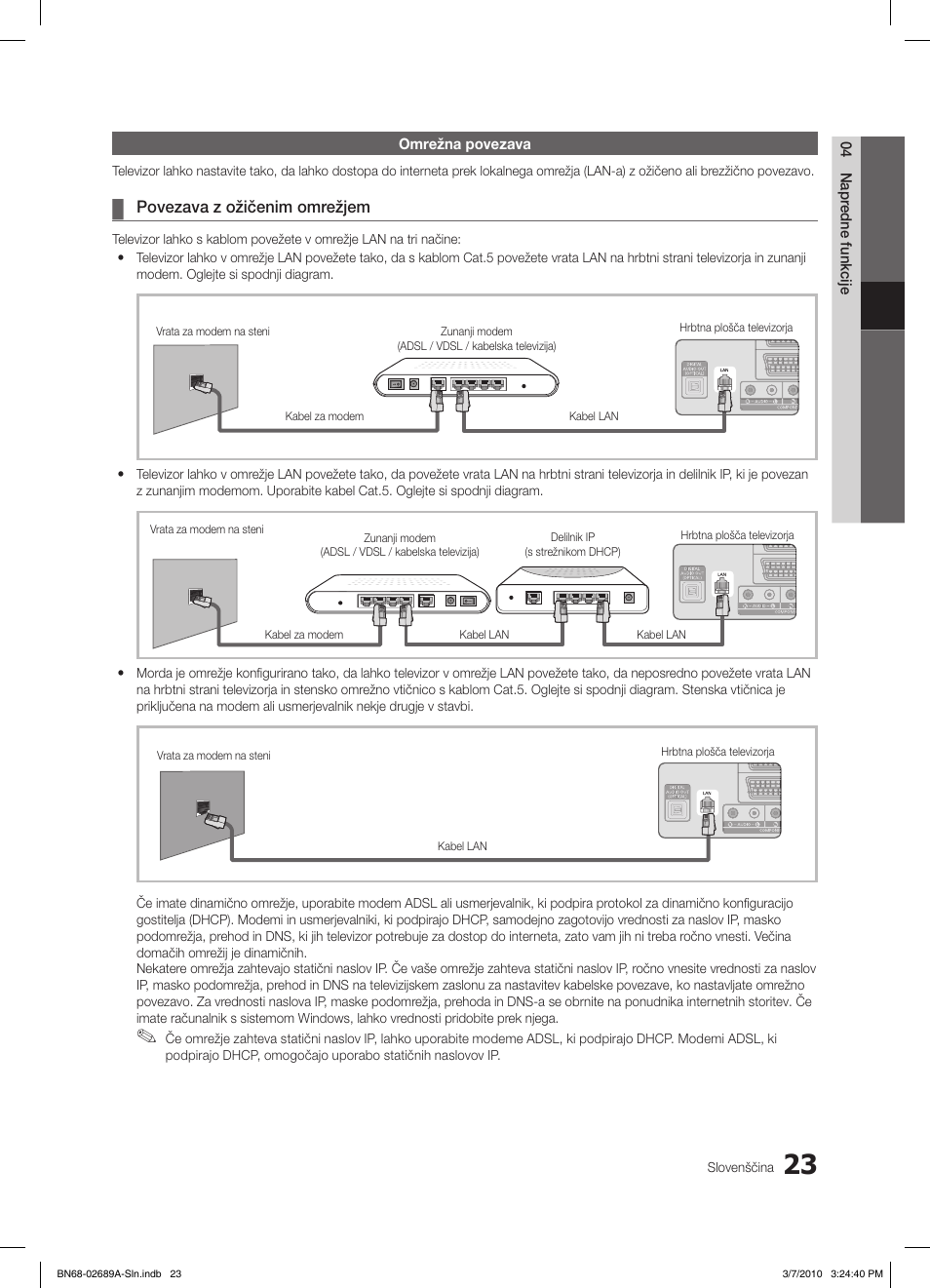 Samsung LE46C630K1W User Manual | Page 219 / 296