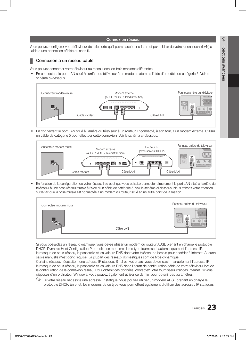 Samsung LE46C630K1W User Manual | Page 72 / 296