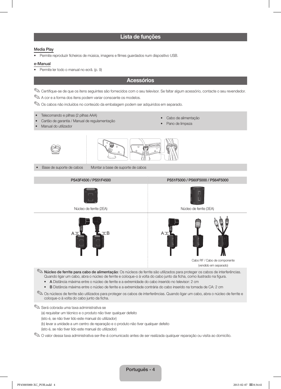 Samsung PS60F5000AW User Manual | Page 58 / 73