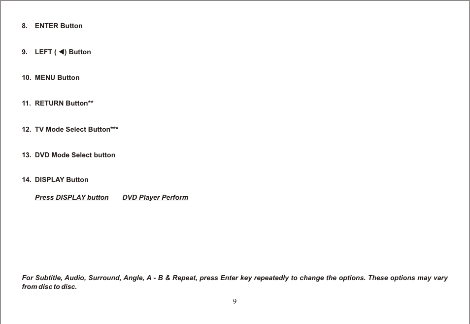 Audiovox Jensen JE17FDTV User Manual | Page 9 / 39