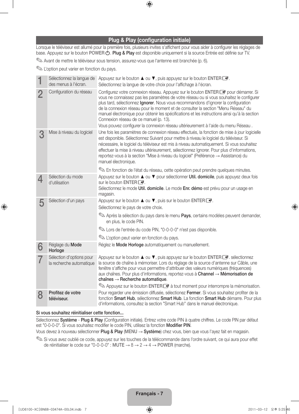 Samsung UE32D6100SW User Manual | Page 29 / 87