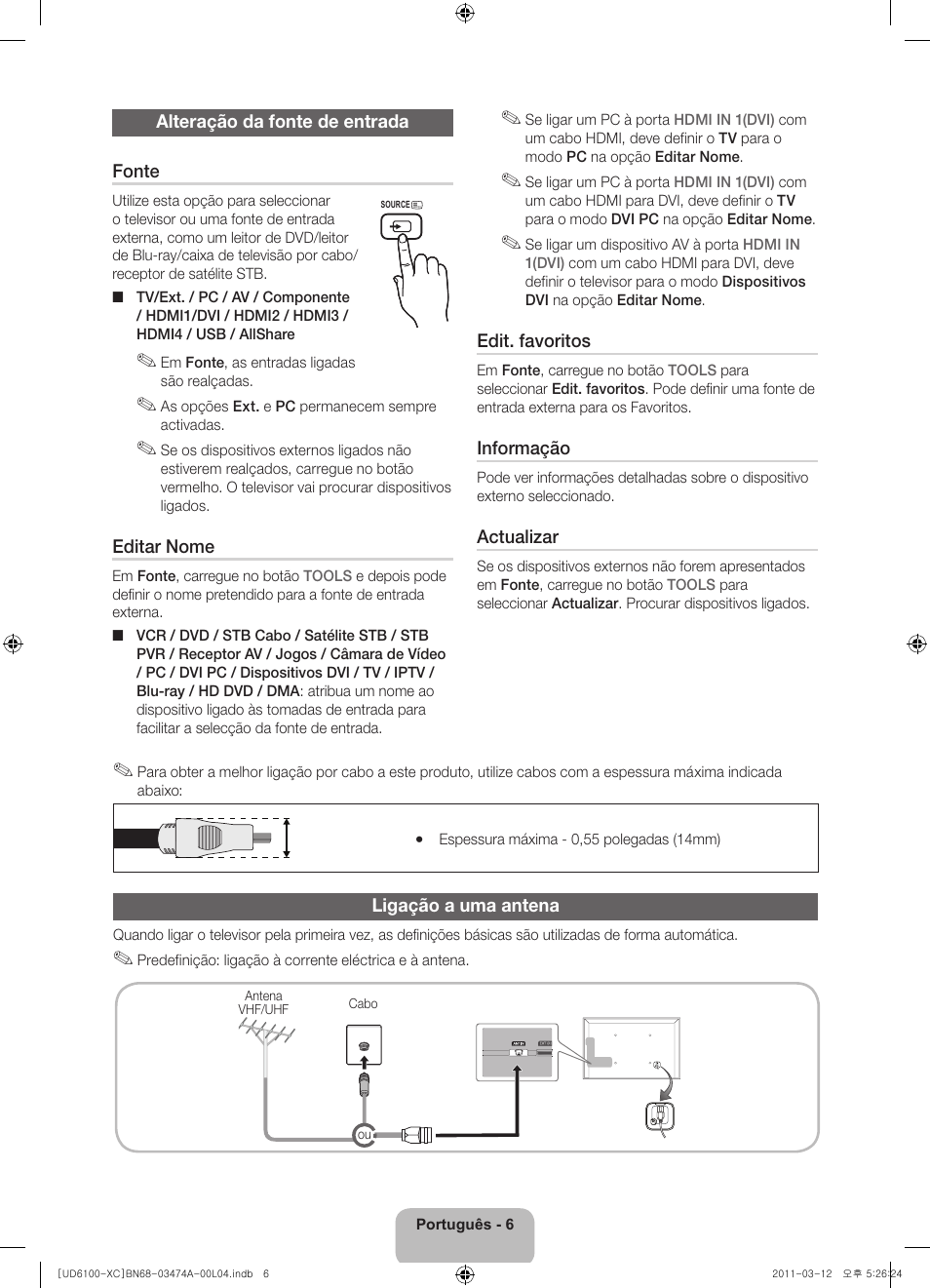 Samsung UE32D6100SW User Manual | Page 71 / 87