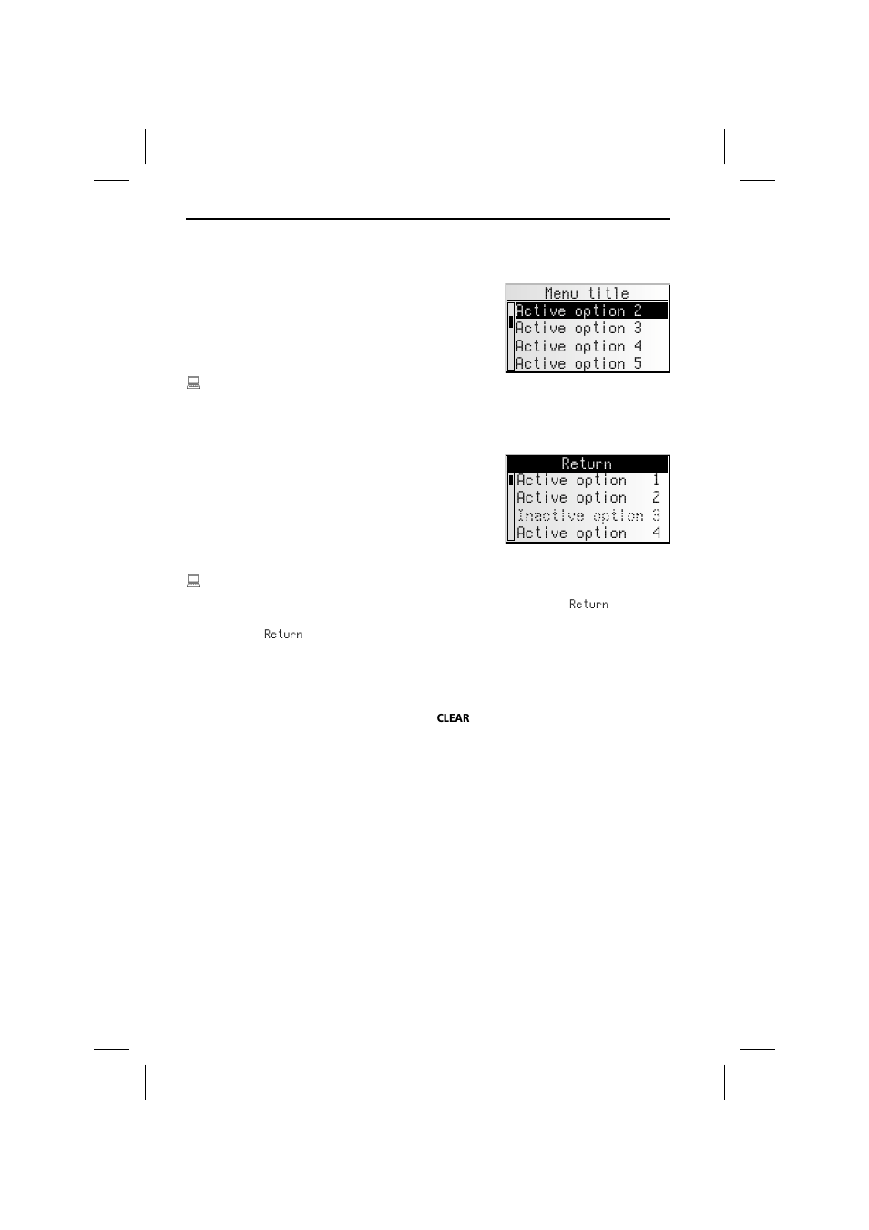 Menu operation | Audiovox MS4150RS User Manual | Page 20 / 64