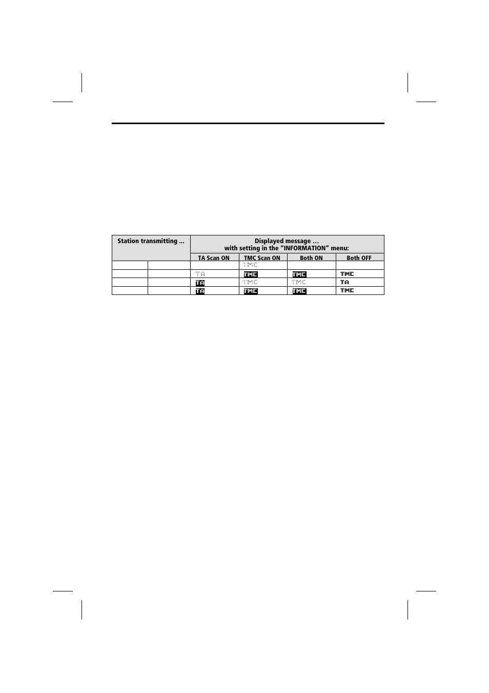 Information” menu | Audiovox MS4150RS User Manual | Page 23 / 64