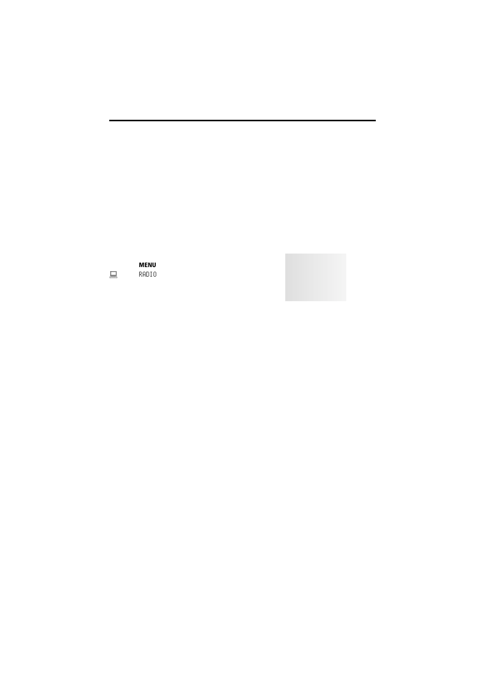 The “radio” menu | Audiovox MS4150RS User Manual | Page 27 / 64