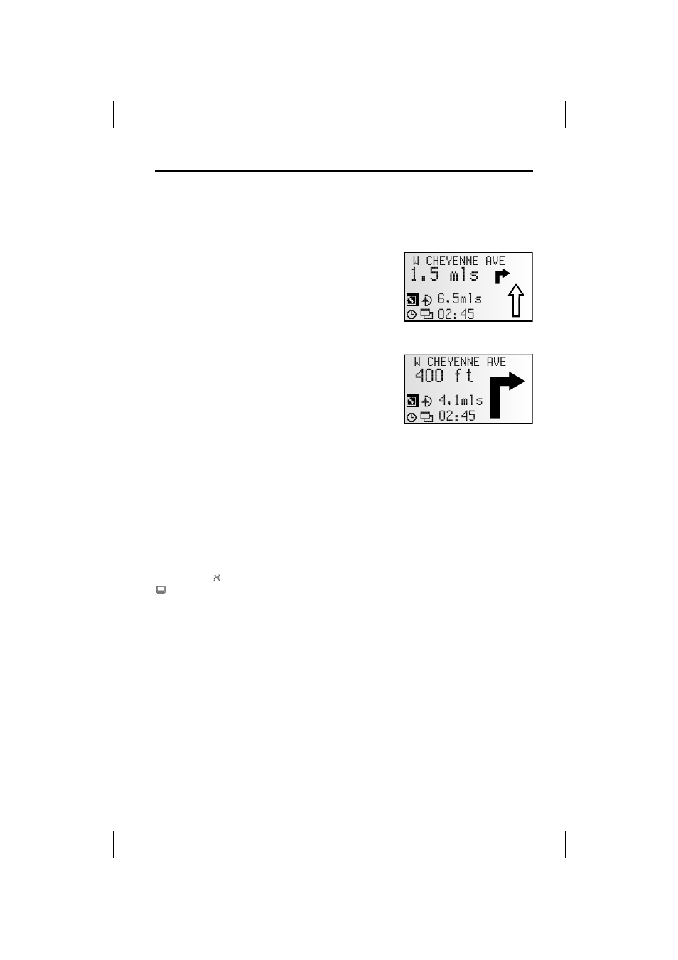 5 mls, 400 ft, Audible messages | Audiovox MS4150RS User Manual | Page 47 / 64