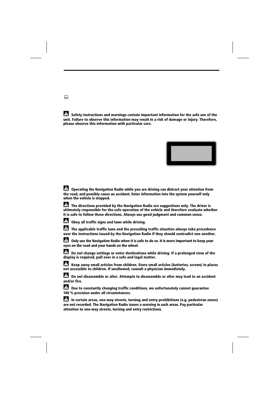 Class 1 laser product | Audiovox MS4150RS User Manual | Page 5 / 64