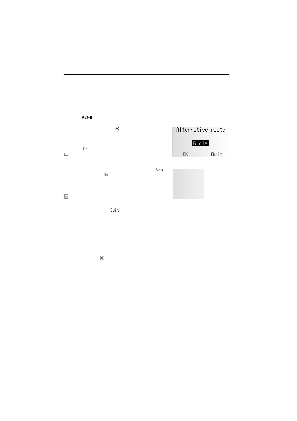 Alternative route | Audiovox MS4150RS User Manual | Page 52 / 64