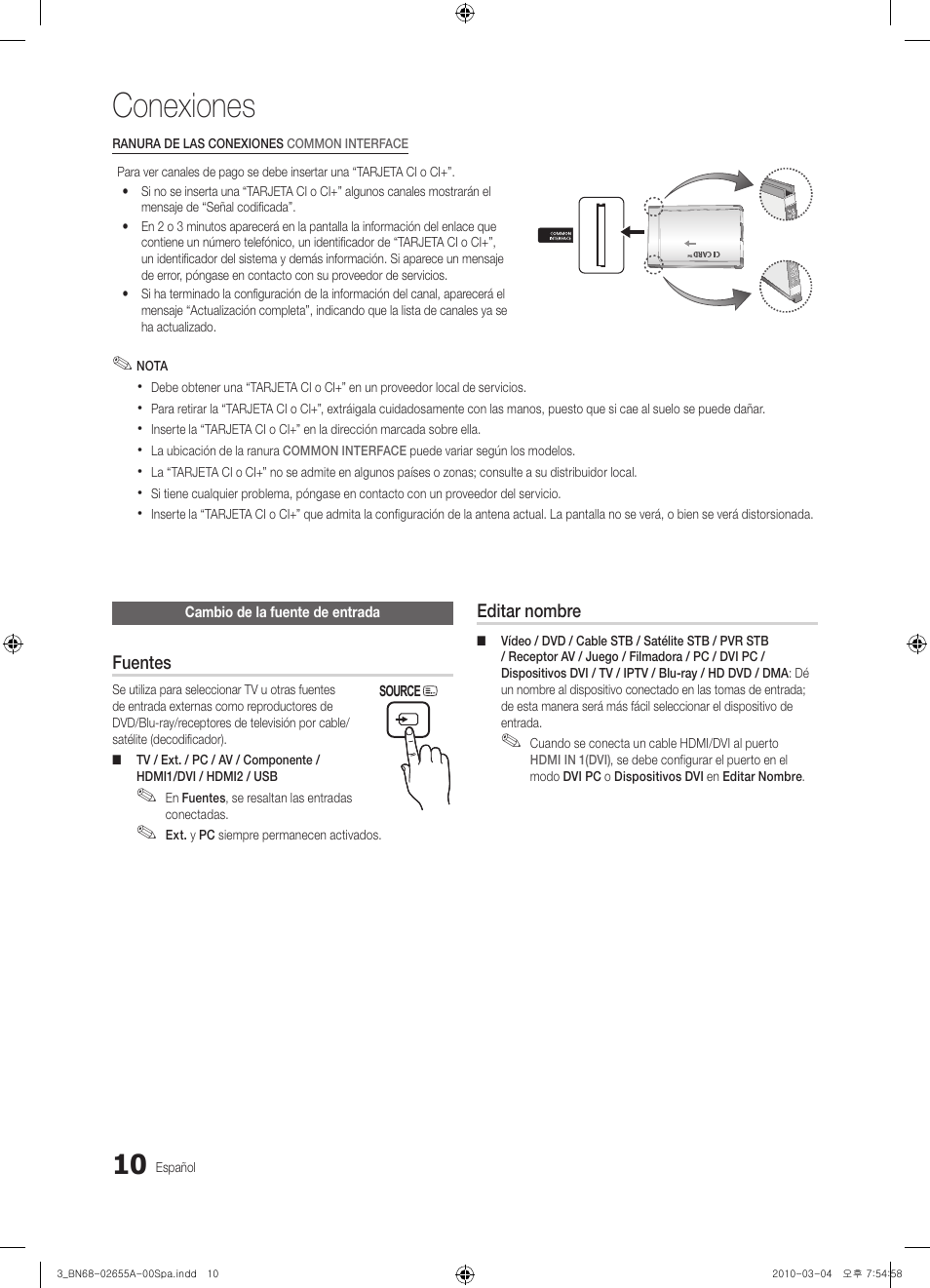 Conexiones | Samsung UE22C4000PW User Manual | Page 94 / 253